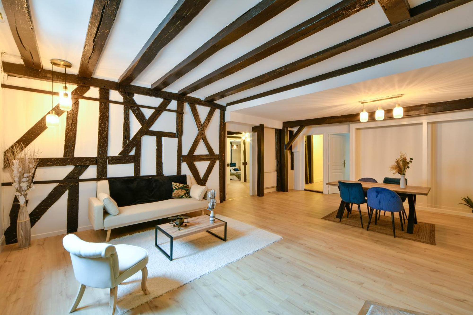 La Dame Blanche - Appartement Hypercentre Historique Bourges Exterior foto
